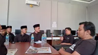 SHARING: Perpustakaan Ponpes Annuqayah Latee study tour ke Kabar Madura Group.(K-TV/ADINDA SALSABILLA)