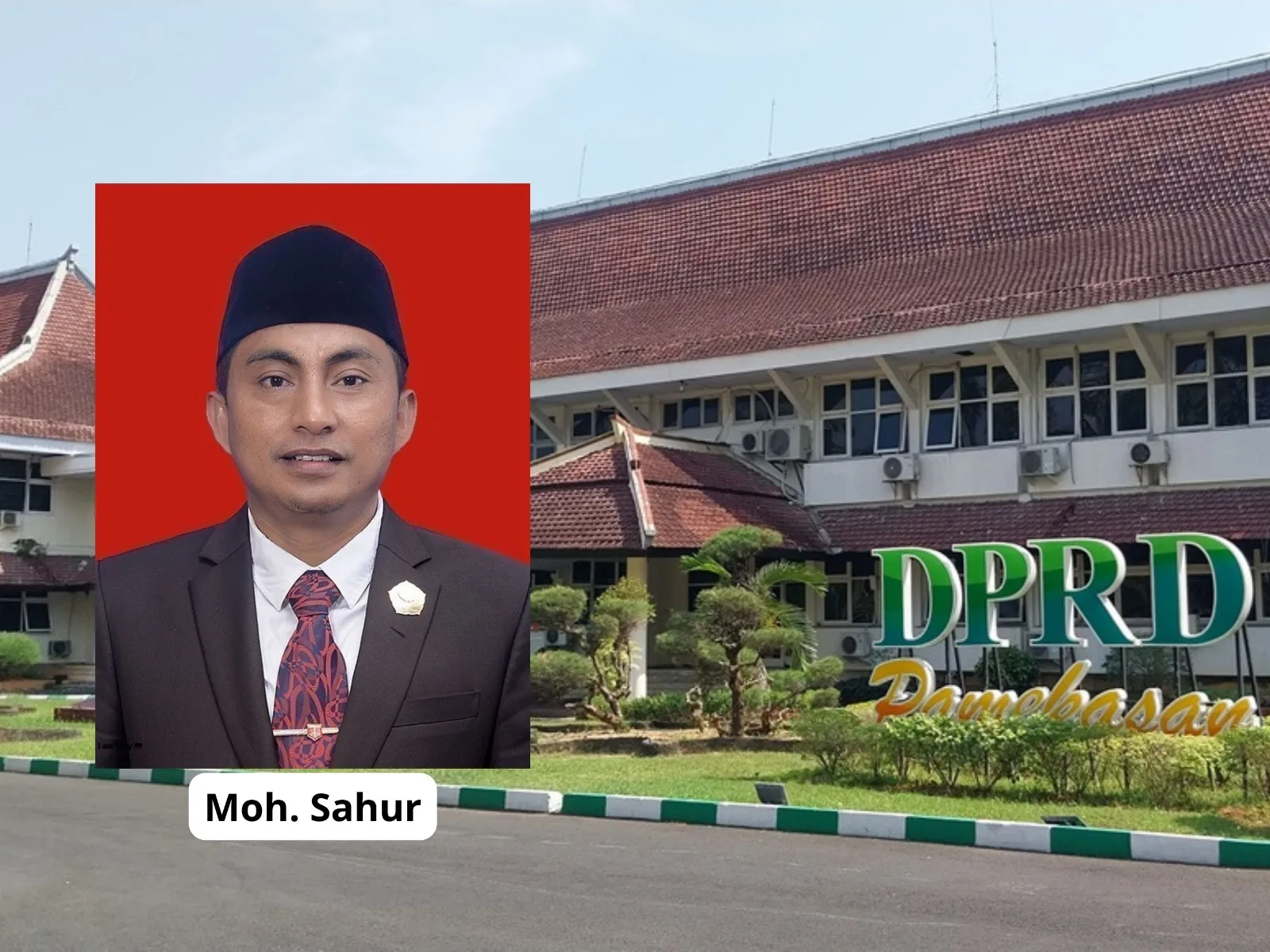 MENANTI: Moh Sahur masih aktif sebagai anggota DPRD Pamekasan hingga SK Gubernur Jatim Khofifah Indar Parawansah turun.(K-TV/ Khoyrul Umam Syarif)