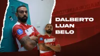 ANYAR: Madura United FC akhirnya memiliki striker asing Dalberto Luan Belo(K-TV/Reytandia)