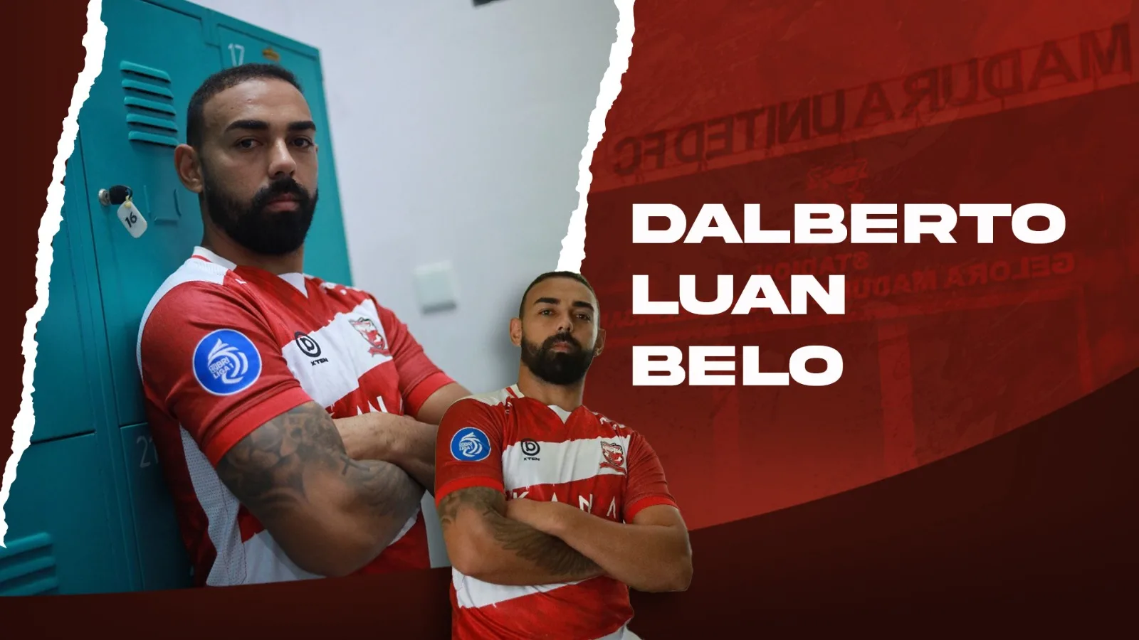 ANYAR: Madura United FC akhirnya memiliki striker asing Dalberto Luan Belo(K-TV/Reytandia)