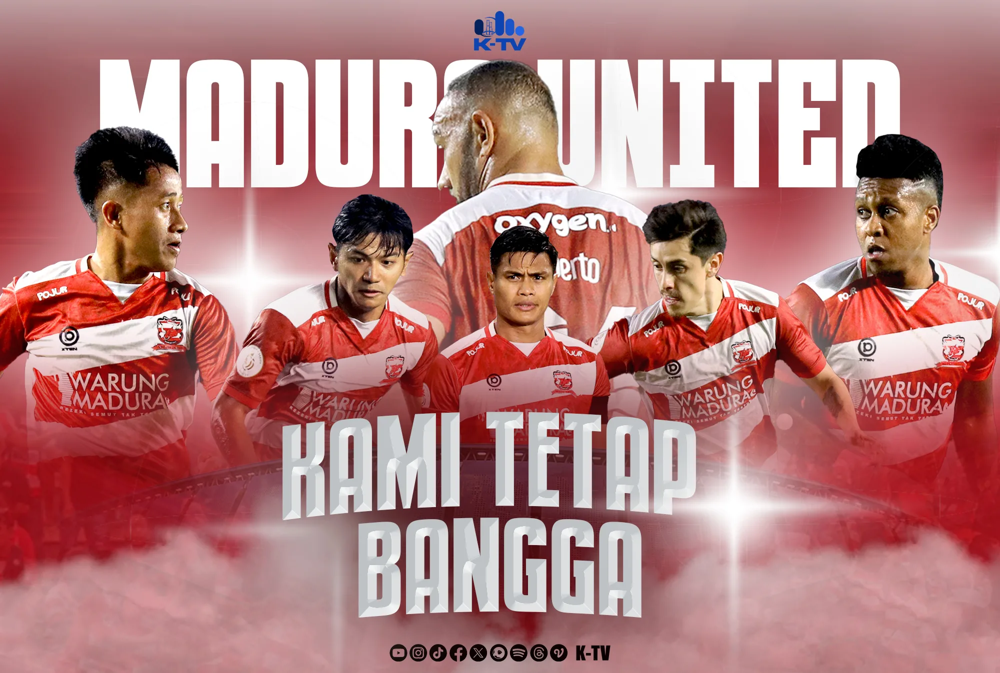 MEMBANGGAKAN: Madura United FC mengakhiri musim 2023/24 sebagai runner up. (K-TV/Miftahol Arifin)