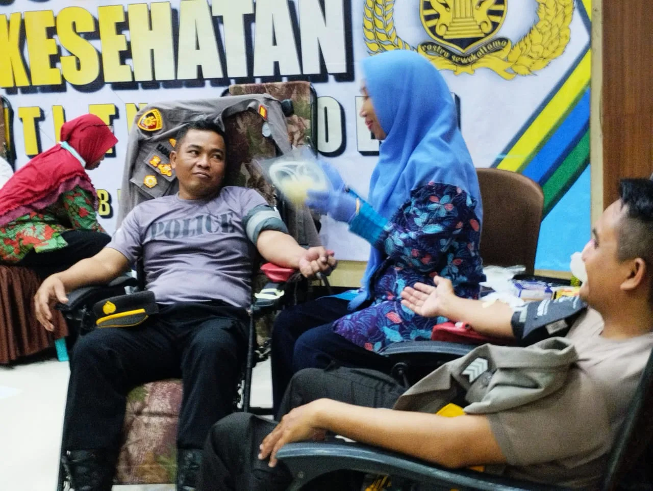 BERUPAYA: UDD PMI Pamekasan berharap pendonor kian meningkat. (K-TV/Sitti Romlah)