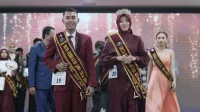 BERTALENTA: Duta Kesehatan Jawa Timur (Jatim) Adelia Fristiana Putri (kanan). (K-TV/Ist_ADELIA FRISTIANA PUTRI)