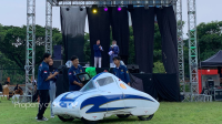 INOVATIF: Garnesa Racing Team mampu menciptakan mobil listrik. (K-TV/Annisa Nur Nabillah)