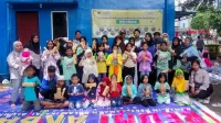 KONTRIBUSI NYATA: Yayasan Griya Baca memberdayakan anak jalanan di Kota Malang. (K-TV/Reny Tria Rossyta)