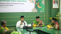 BERMANFAAT: BPRS Bhakti Sumekar Sumenep datangkan penceramah setiap Kamis untuk mengedukasi karyawannya.(K-TV/Ist_Humas BPRS Bhakti Sumekar Sumenep)