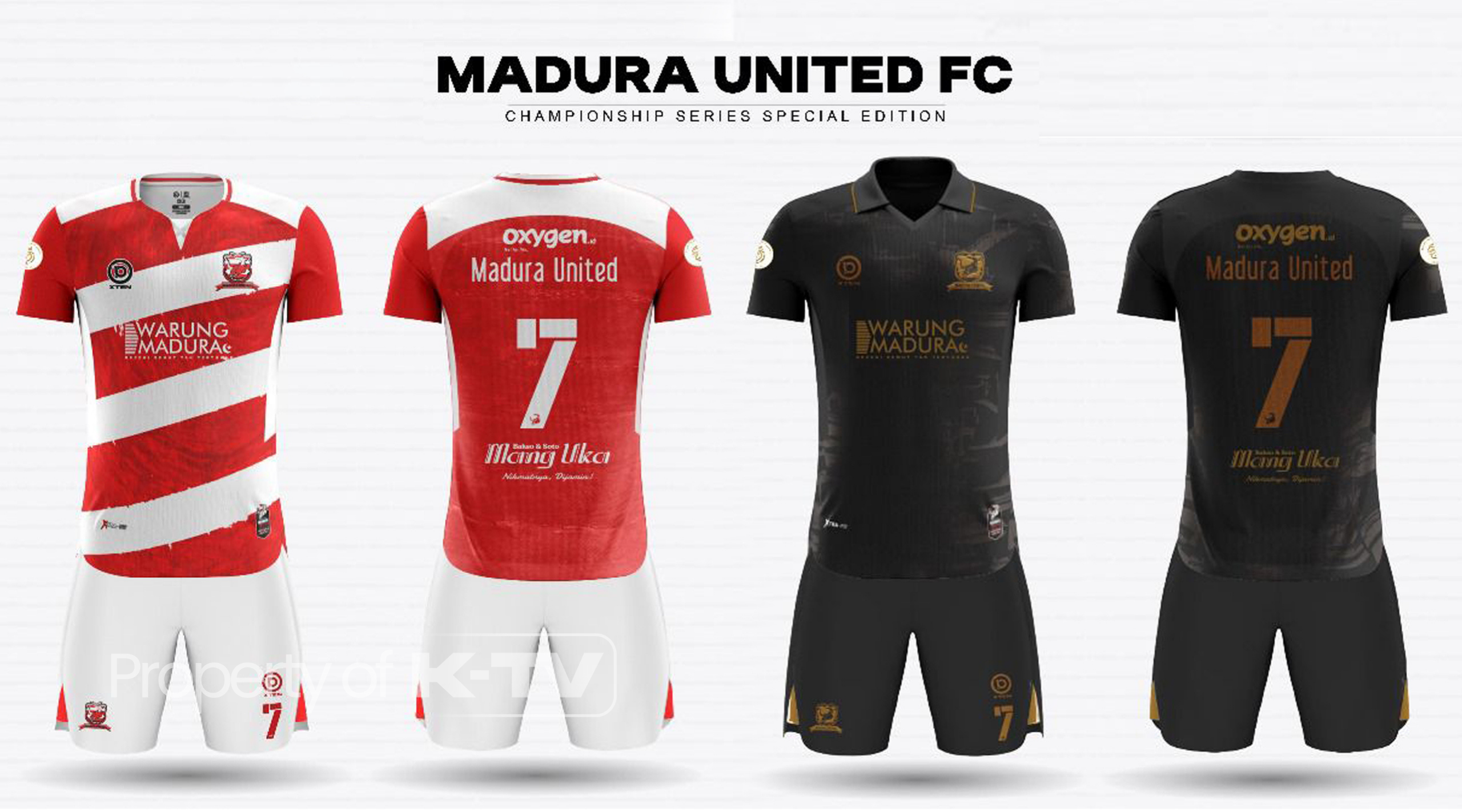 BARU: Madura United FC merilis jersey khusus edisi championship series(K-TV/Ist_Madura United FC)