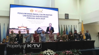 PENGUMUMAN RESMI: P3R Universitas Padjadjaran tetapkan 14 bakal calon Rektor UNPAD 2024-2029. (K-TV/Noviana Rahmadani)