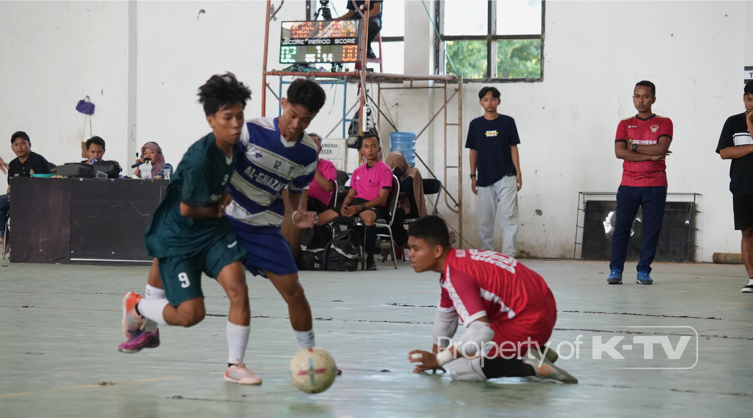 CLEAN SHEET: SMAN 5 Pamekasan, MA Al-Ghazali Sumenep, dan SMKN 1 Sampang belum sekalipun kebobolan. (K-TV/Buyung Kurniawan)