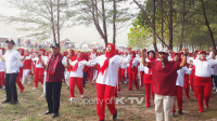 KESEHATAN; Ribuan lansia memperingati Hari Lansia Nasional di Malang. (K-TV/Reny Tria Rossyta)