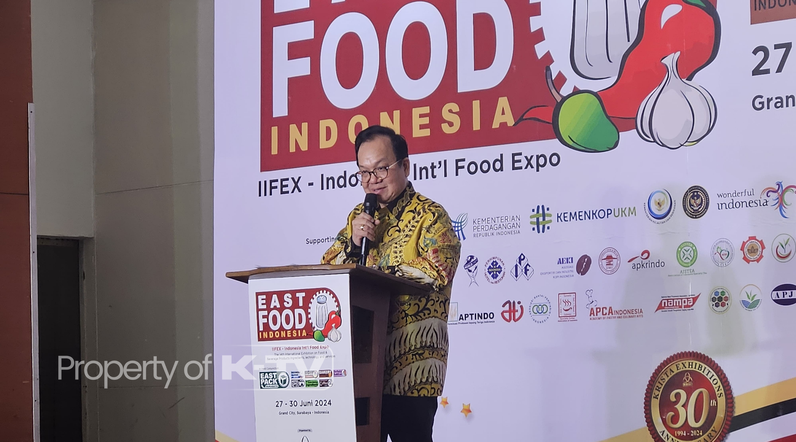 LAUNCHING: East Food IIFEX ke-14 di Surabaya jadi pusat perayaan kuliner Internasional (K-TV/Dandy Segara)