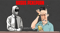 Ilustrasi Kasus Penipuan.(K-TV/Moh Miftahol Arifin)