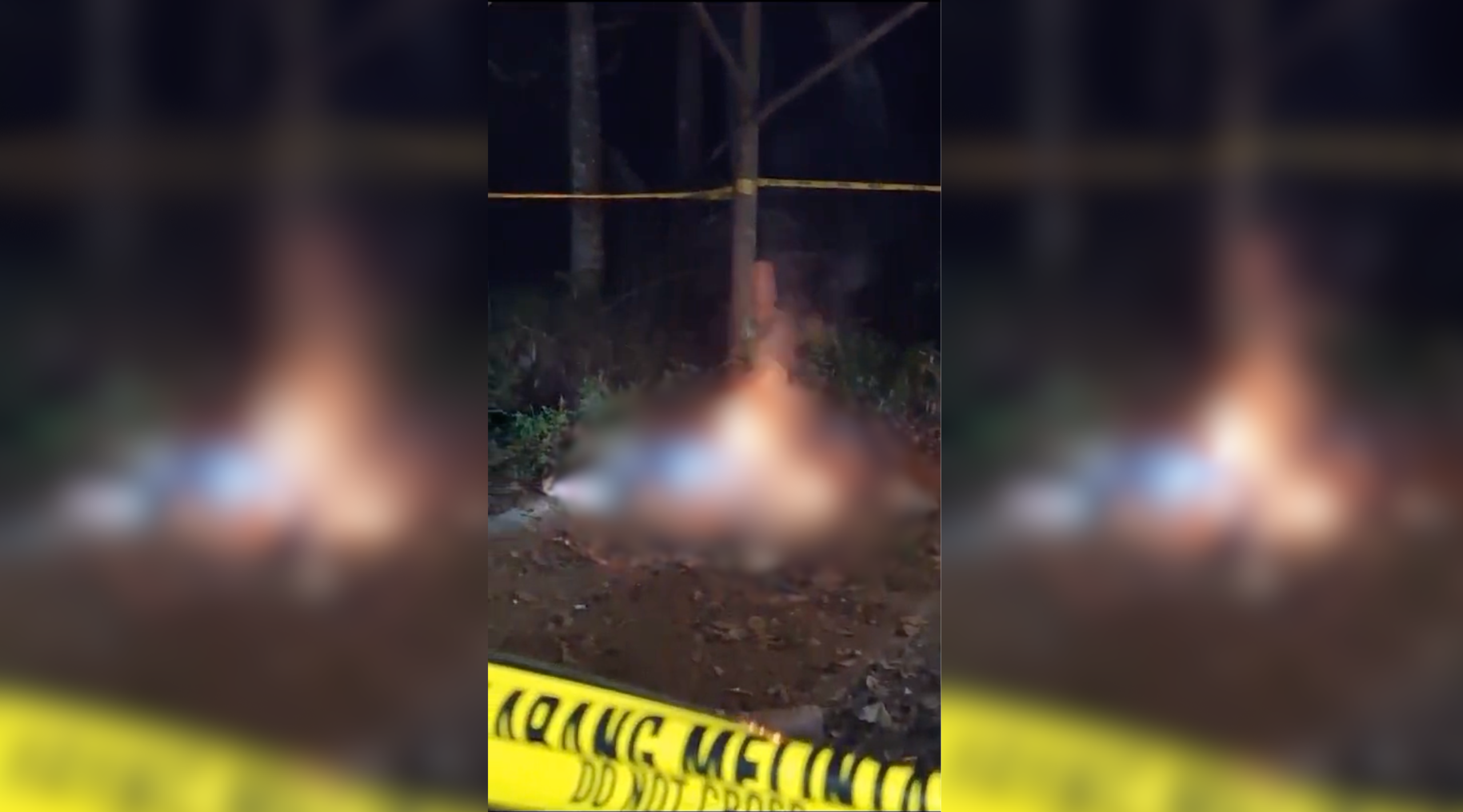 TRAGIS: Wanita muda ditemukan mati dibakar di Kecamatan Galis, Bangkalan. (K-TV/Ist)