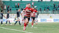 GACOR: Lulinha masih jadi pencetak gol terbanyak Madura United musim ini. (K-TV/Reytandia)