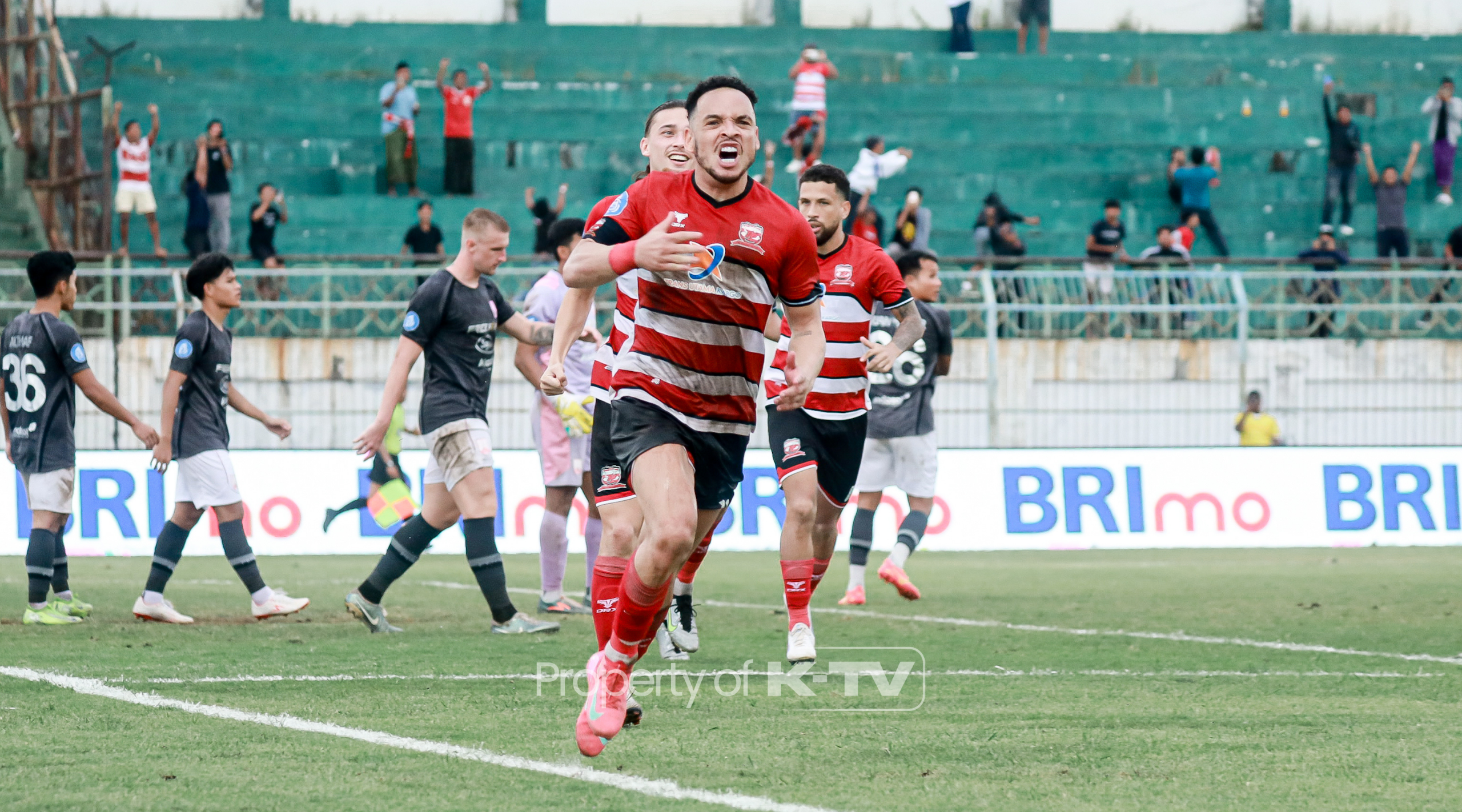 GACOR: Lulinha masih jadi pencetak gol terbanyak Madura United musim ini. (K-TV/Reytandia)