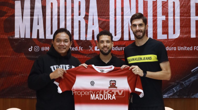 STAY: Madura United mengikat dua pemain asing untuk Liga 1 2025/26. (K-TV/Reytandia)