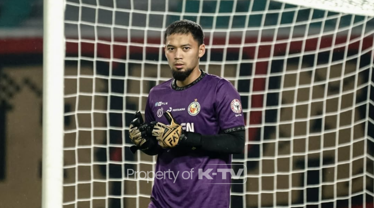 REKRUTAN ANYAR: Madura United memperkenalkan Dicky sebagai kiper barunya. (K-TV/Ist_Dicky)
